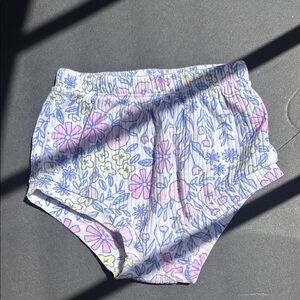 Cat & Jack Floral Kids Bottoms - Blue, Pink, Yellow